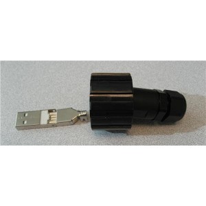 17-200151, USB-коннекторы USB Plug w/Strn Relf