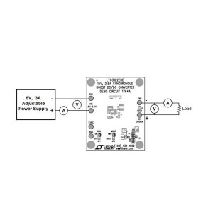 DC1764A, Средства разработки интегральных схем (ИС) управления питанием LTC3122EDE Demo Board I High Efficiency