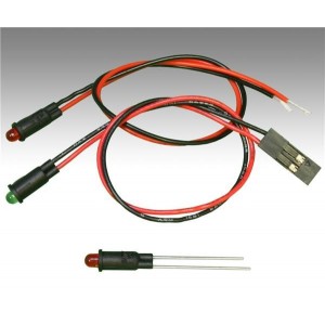 PM3GDW10, Светодиодные панельные индикаторы Green 565nm 25mcd Diff Lens Wire Con