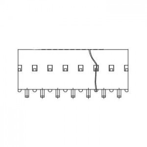 68402-608LF, Межплатные и промежуточные соединители 68402-608LF-DUBOX SURFACE MOUNT S/R