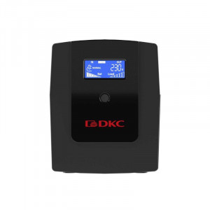 Источник бесперебойного питания ИБП Info LCD 1200В.А IEC C13 (4) USB + RJ45 INFOLCD1200I