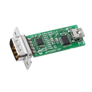 MCP2200EV-VCP, Средства разработки интерфейсов MCP2200 USB to RS232 Demo Board