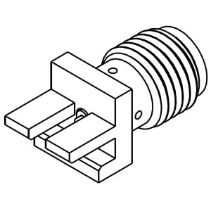 142-1721-881, РЧ соединители / Коаксиальные соединители SMA JACK,END LAUNCH EDGE MOUNT,HIGH FREQ