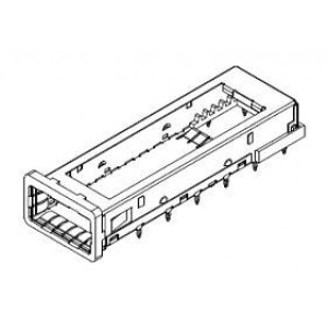 U79-A111-3001, Соединители для ввода/вывода XFP CAGE WITHOUT HEAT SINK