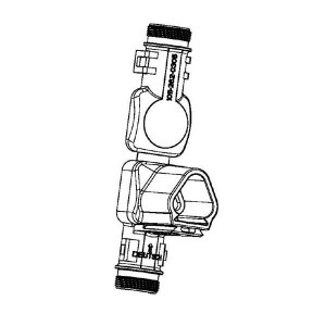 1011-262-0305, Автомобильные разъемы DT BACKSHELL 90 3way recpt, DT04-3P