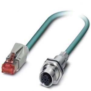 1406085, Кабели Ethernet / Сетевые кабели VS-M12FSBP- IP20-93E-LI/2,0