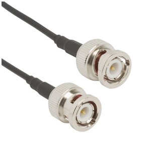 115101-02-18.00, Соединения РЧ-кабелей BNC ST Plug to BNC ST Plug RG-174 18 in