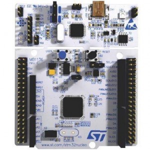 NUCLEO-F302R8, Макетные платы и комплекты - ARM STM32 Nucleo-64 development board with STM32F302R8 MCU, supports Arduino and ST morpho connectivity