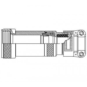 M85049/10-13W, Круговой мил / технические характеристики корпусов разъемов Backshell