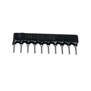 CSC10A011K00GEK, Резисторные сборки и массивы 10pin 1Kohms 2%