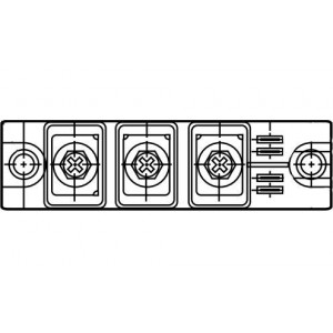 PK130FG160, Дискретные полупроводниковые модули Дискретные полупроводниковые модули 1600V 130A