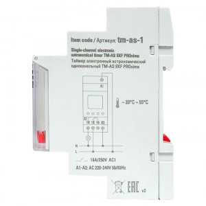 Таймер электронный астрономический одноканальный TM-AS tm-as-1
