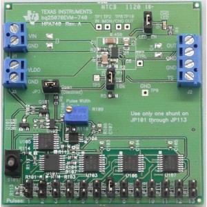 BQ25070EVM-740, Средства разработки интегральных схем (ИС) управления питанием bq25070EVM-740