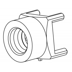 SMP-MSLD-PCT-19, РЧ соединители / Коаксиальные соединители STRAIGHT PCB PLUG TH LIMITED DETENT