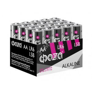 Элемент питания LR 6 (AA) алкалиновая, уп. 20 шт. Alkaline Pack-20 5028098