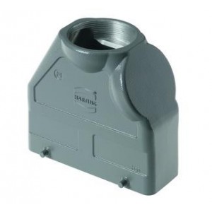 19300240429, Сверхмощные разъемы питания METAL HOOD HAN 24B 2 LEVER LCK