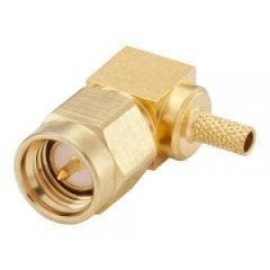 32S207-302L5, РЧ соединители / Коаксиальные соединители SMA Right Angle Plug