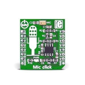 MIKROE-2563, Средства разработки интегральных схем (ИС) аудиоконтроллеров  Mic click