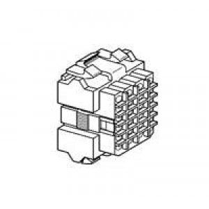 207304-1, Проводные клеммы и зажимы 24 POS SQ GRID -PLUG