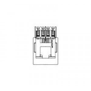 166925-1, Модульные соединители / соединители Ethernet 4P.MODULAR JACK ASSEMBLY