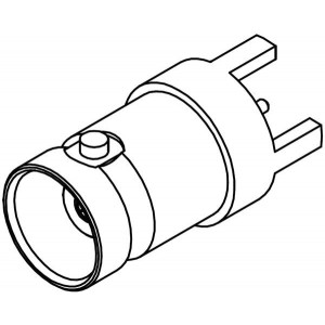 73100-0153, РЧ соединители / Коаксиальные соединители VERT JACK PCB