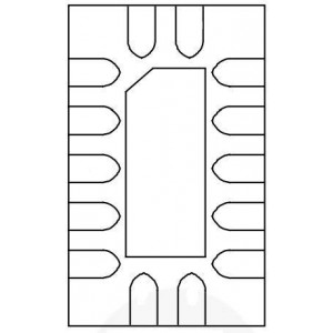 FSA2380BQX, ИС аналогового переключателя Low Ron 0.75 Ohm 3:1 Neg Audio Switch