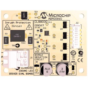 ADM00860, Средства разработки схем светодиодного освещения  CL88030 230VAC LED Driver Eval Board