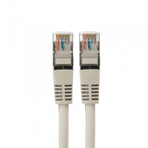 Шнур коммутационный, патч-корд U/UTP RJ45-RJ45, CAT 5e, ZH нг(А)-HF, серый, 2м 18-8005