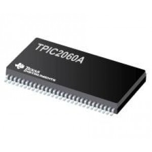TPIC2060ADFDRG4, Контроллеры и драйверы двигателей / движения / зажигания TPIC2060A Serial I/F controlled 9ch motor-driver for ODD 56-HTSSOP -20 to 75