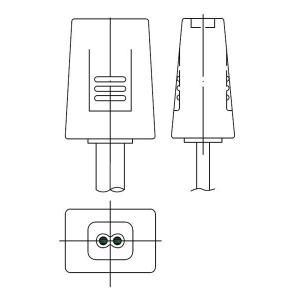 07100-80, Принадлежности для вентиляторов POWER CORD 80" STRAIGHT SPT-1