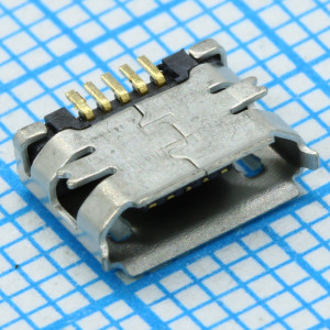 L-KLS1-233-0-0-0-R, Разъем Micro USB 5 контактов SMD