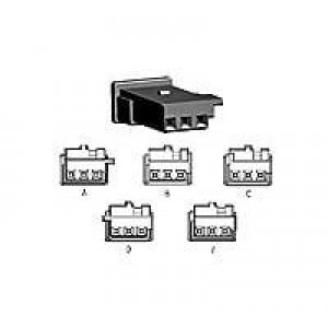 3-1718346-1, Автомобильные разъемы MQS SOCKET HSG 3 POS