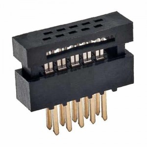 M50-3800542, Проводные клеммы и зажимы 5+5 DIL IDC ML, Au TRANSITION PLUG