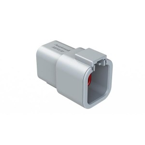 ATP04-6P, Автомобильные разъемы 6-Position Receptacle, Male, Grey