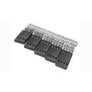 5-103951-3, Проводные клеммы и зажимы 5X4 MTE PIN SR RIBBED .100CL