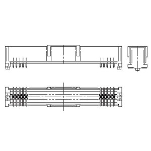 145015064102863+, Межплатные и промежуточные соединители OTHER CONNECTORS 64POS