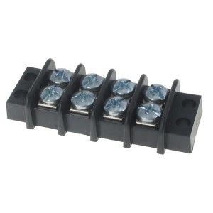 38770-0104, Клеммные колодки с изолирующими перегородками .375 LOW PROFILE 4P screw terminal style