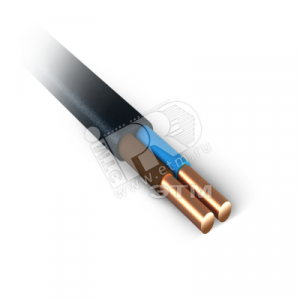 Кабель силовой ВВГ-П нг(А) 2х1.5 ТРТС У0000000919
