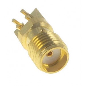 142-0761-801, РЧ соединители / Коаксиальные соединители PCB JACK 50 OHM GOLD ROUND BODY