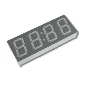 HDSP-B04G, Светодиодные дисплеи и аксессуары 88:88 Clock Module 0.56in 4 Digits CA