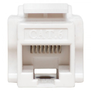 Модуль Keystone RJ45 кат.6 неэкранир. 110 IDC 90град. бел. TERACOM PRO TRP-KSTN-90D-6UTP-WH