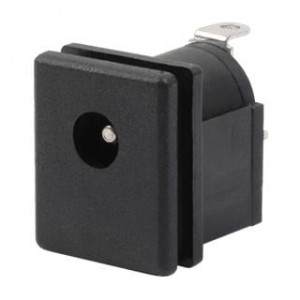 PJ-043, Соединители питания для постоянного тока 1.65mm Pin 2.5A Vert TH Jack