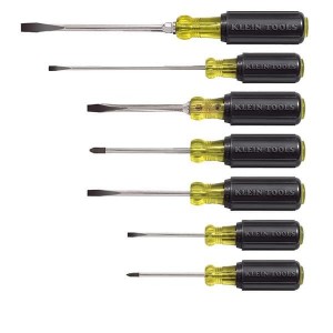 85076, Отвертки, гаечные ключи и гайковерты со сменными головками Screwdriver Set, Slotted and Phillips, 7-Piece