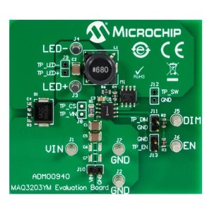 ADM00940, Средства разработки схем светодиодного освещения  MAQ3203YM Evaluation Board