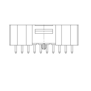 1971032-1, Проводные клеммы и зажимы 10POS HDR ASSEMBLY FOR GIC 2.0 EV