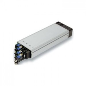 UX4-04, Модульные источники питания 4-slot, 600W powerPac with IEC input connector & <150uA low leakage