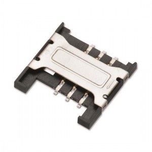 693010020611, Соединители для карт памяти WR-CRD Mini SIM Card 6Pin Shielded Header