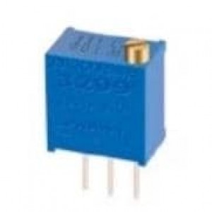 3299W-1-101LF, Подстроечные резисторы - сквозное отверстие 100 OHMS Standoffs Vertical Adjust 3/8