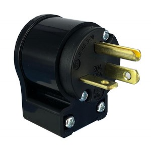 Q-716-RA, Штепсельные вилки и розетки для сетей переменного тока 20A/120VAC PLUG NEMA 5-20P