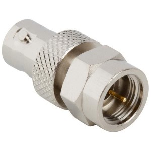 242159, РЧ адаптеры - междусерийные BNC JACK TO F PLUG ADAPTER